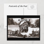 古いポストカード – Stafford, England ポストカード (正面/裏面)