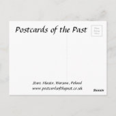 古いポストカード – Stelle Miasto、ワルシャワ、ポーランド ポストカード (裏面)