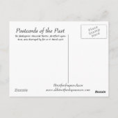 古いポストカード – Stratford-on-Avon, Shakespeare Me ポストカード (裏面)