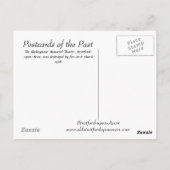 古いポストカード – Stratford-on-Avon, Shakespeare Me ポストカード (裏面)