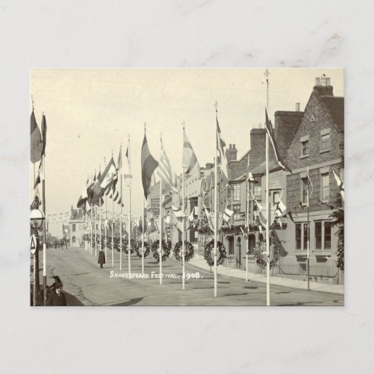 古いポストカード – Stratford-on-Avon, Warwickshire ポストカード (正面)