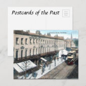 古いポストカード – Surbiton，ロンドン ポストカード (正面/裏面)