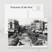 古いポストカード – Taunton, Somerset ポストカード (正面/裏面)