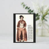 古いポストカード – The Artful Dodger - Oliver Twist ポストカード (スタンド正面)