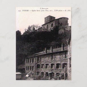 古いポストカード – Thiers, Puy de Dome，フランス ポストカード