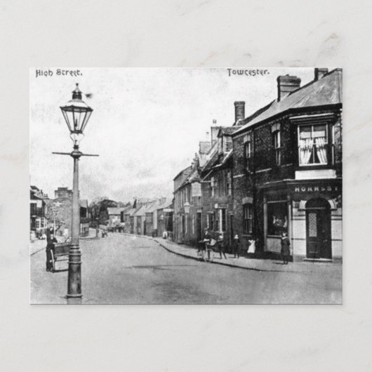 古いポストカード – Towcester, Northants ポストカード (正面)