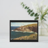 古いポストカード – Trevose Head, Padstow, Cornwall ポストカード (スタンド正面)