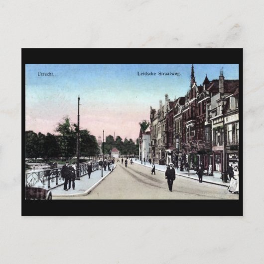 古いポストカード – Utrecht、オランダ ポストカード (正面)