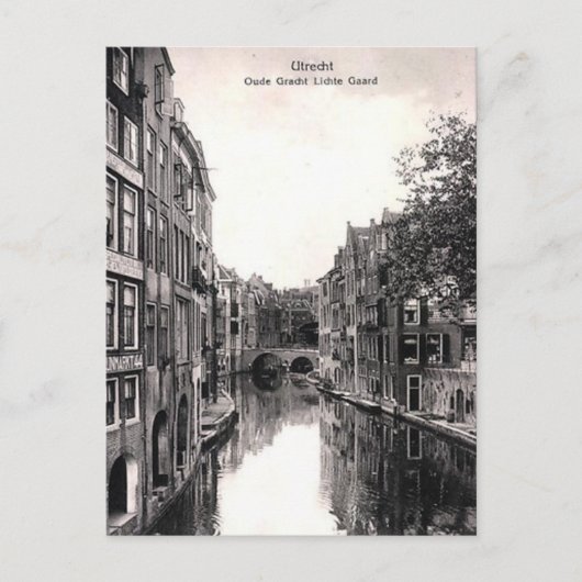 古いポストカード – Utrecht、オランダ ポストカード (正面)