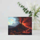 古いポストカード – Vesuvius ポストカード (スタンド正面)
