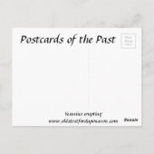 古いポストカード – Vesuvius ポストカード (裏面)