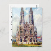 古いポストカード – Votivkirche，ウィーン，オーストリア ポストカード (正面/裏面)