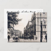 古いポストカード – Wardwick, Derby ポストカード (正面/裏面)