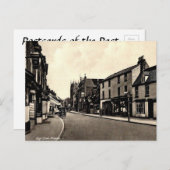 古いポストカード – Warwickshire, Alcester ポストカード (正面/裏面)