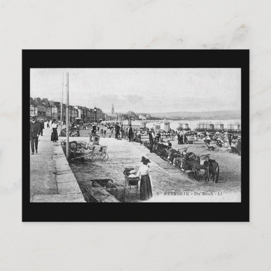 古いポストカード – Weymouth, Dorset ポストカード (正面)