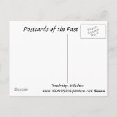 古いポストカード – Wiltshire, Trowbridge ポストカード (裏面)