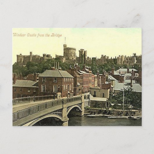 古いポストカード – Windsor Castle ポストカード (正面)