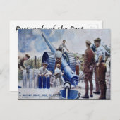 古いポストカード – World War 1 ポストカード (正面/裏面)