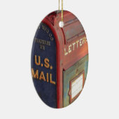 古いポスト セラミックオーナメント (右)