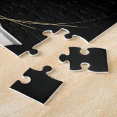 古いポート ジグソーパズル (側面)