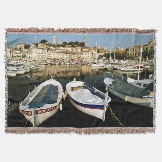 古いポート スローブランケット (正面)