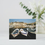 古いポート ポストカード (スタンド正面)