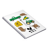 古いマクドナルドは農場を持っていた私の農場の生活子供へ ノートブック (右側)