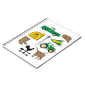 古いマクドナルドは農場を持っていた私の農場の生活子供へ ノートブック (左側)