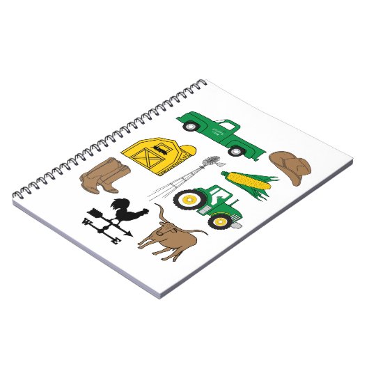 古いマクドナルドは農場を持っていた私の農場の生活子供へ ノートブック (左側)