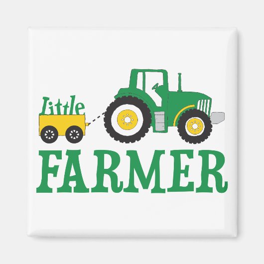 古いマクドナルドは農場を持っていた私の農場の生活子供へ マグネット (正面)