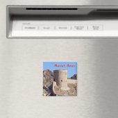 古いマスカットの時計塔の上に閉じる – Muscat、 マグネット (インサイチュ (食洗機))