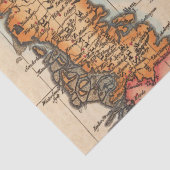 古いマップパターン 薄葉紙 (詳細)