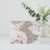 古いマップ ポストカード (スタンド正面)