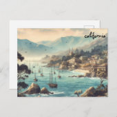 古いマッ買プカリフォルニアのマス郵便はがき ポストカード (正面/裏面)