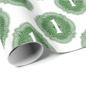 古いマネーパターン ラッピングペーパー (ロールコーナー)