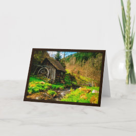 古いミルグリーティングカード カード