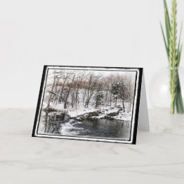 古いミルレースクリスマスシーズンのグリーメントカード シーズンカード