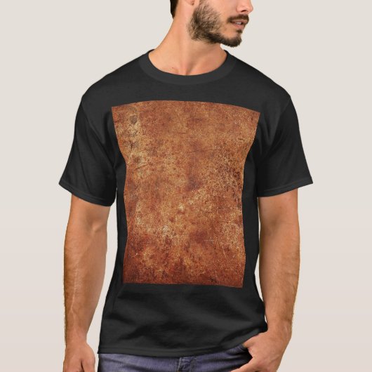 古いメグランジ素朴タルのテクスチャ Tシャツ (正面)