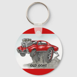 古いヤギのキーチェーン キーホルダー