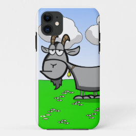 古いヤギの漫画の電話箱 iPhone 11 ケース