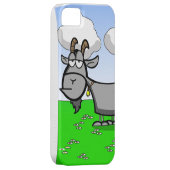 古いヤギの漫画の電話箱 Case-Mate iPhoneケース (裏面/右)