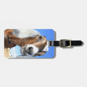 古いヤギクラブ ラゲッジタグ (正面横)