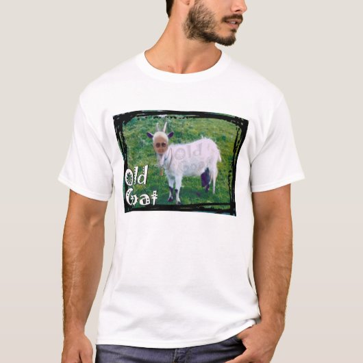 古いヤギ Tシャツ (正面)