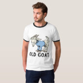 古いヤギTシャツ Tシャツ (正面フル)