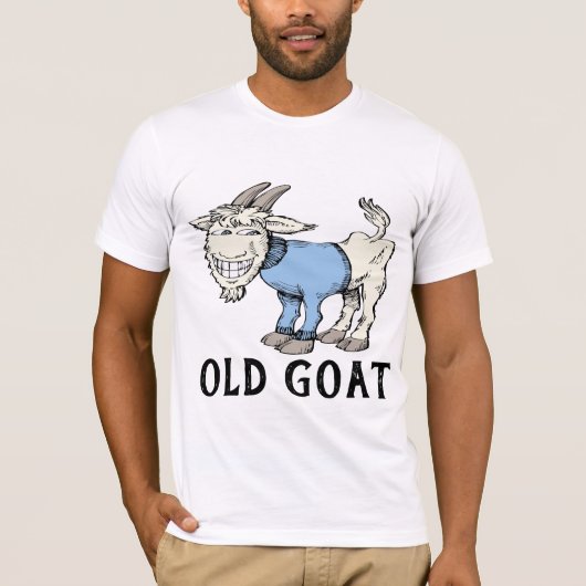 古いヤギTシャツ Tシャツ (正面)