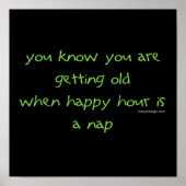 古いユーモア ポスター (正面)