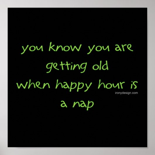 古いユーモア ポスター (正面)