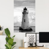 古いライトハウスポスター ポスター (ホームオフィス)