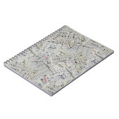 古いライブラリカードコレクション ノートブック (左側)