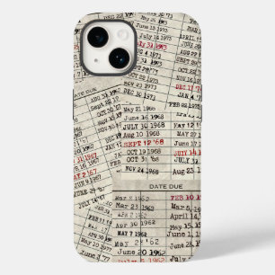古いライブラリカードコレクション Case-Mate iPhone 14ケース